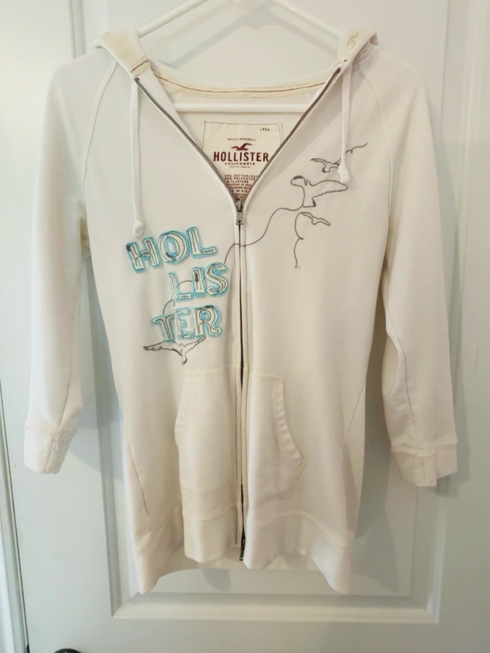 Hollister vintage zip up